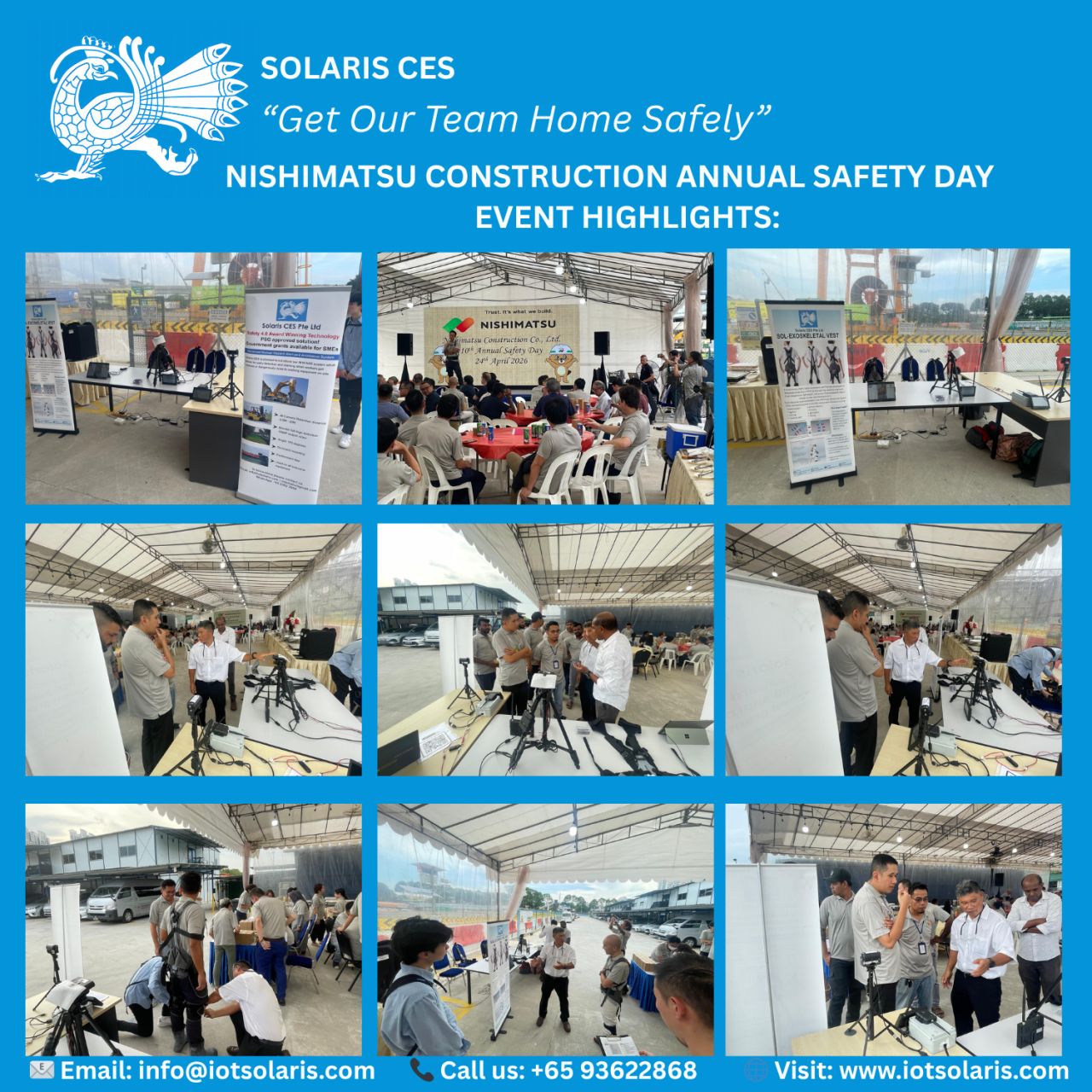 🚧 Solaris CES: Empowering Safety with Nishimatsu, CR210 & LTA 🚧